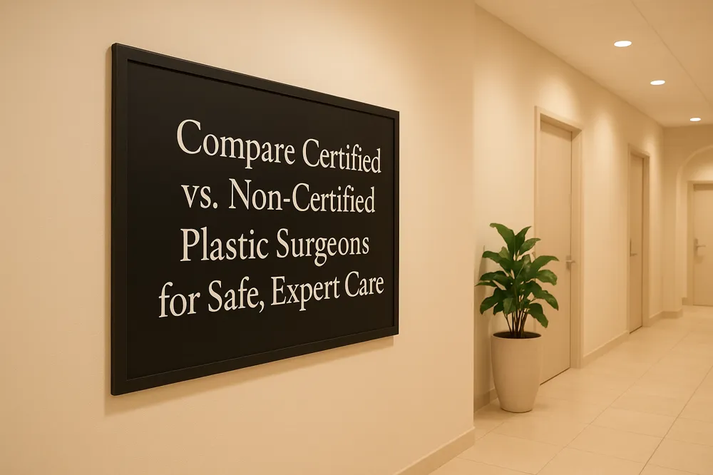 Compare Certified vs. Non-Certified Plastic Surgeons for Safe, Expert Care