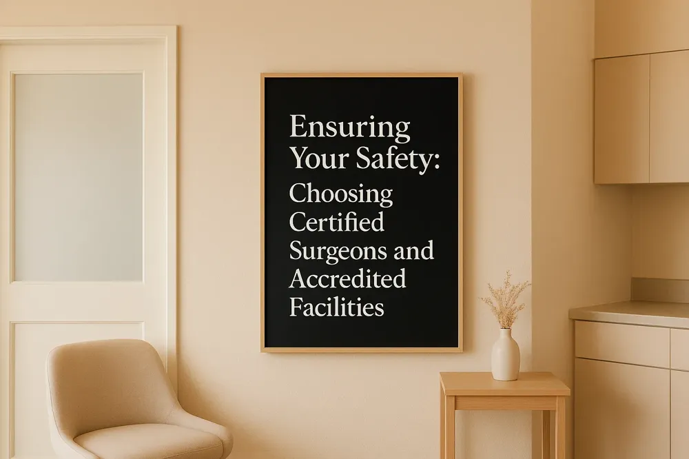 Ensuring Your Safety: Choosing Certified Surgeons and Accredited Facilities