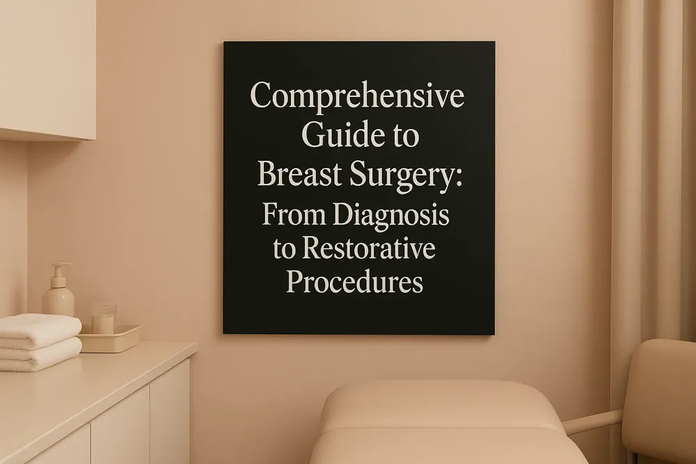 Comprehensive Guide to Breast Surgery: From Diagnosis to Restorative Procedures