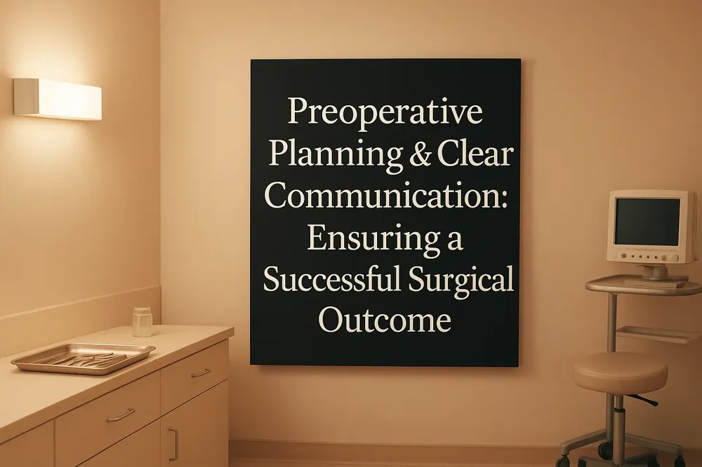 Preoperative Planning &amp; Clear Communication: Ensuring a Successful Surgical Outcome