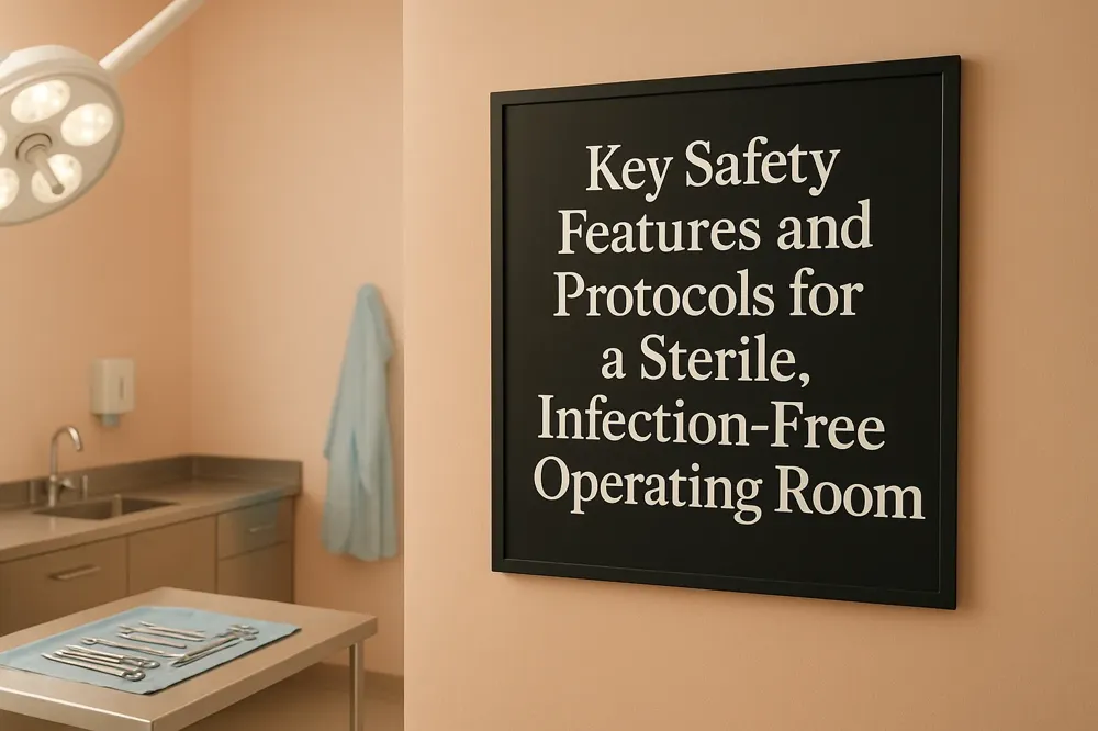 Key Safety Features and Protocols for a Sterile, Infection-Free Operating Room