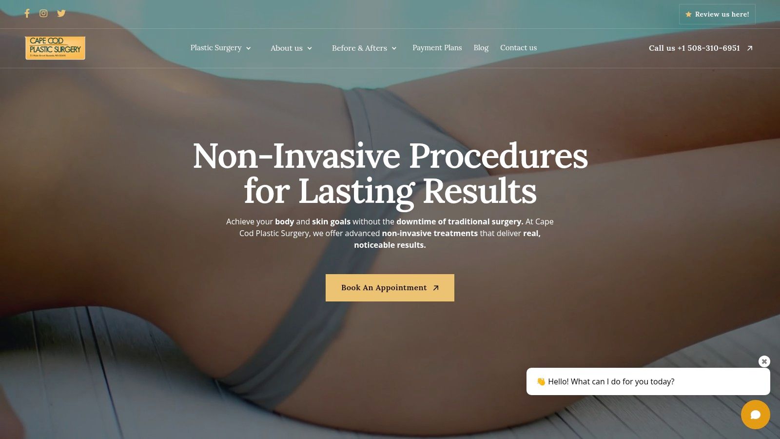 The Gold Standard: Surgeon-Led Non-Invasive Procedures at Cape Cod Plastic Surgery