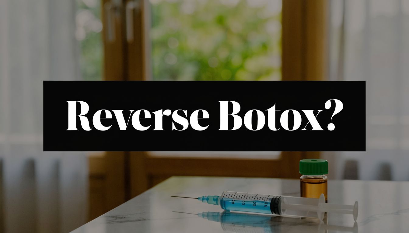 Can Botox Be Reversed? The Definitive 2026 Guide