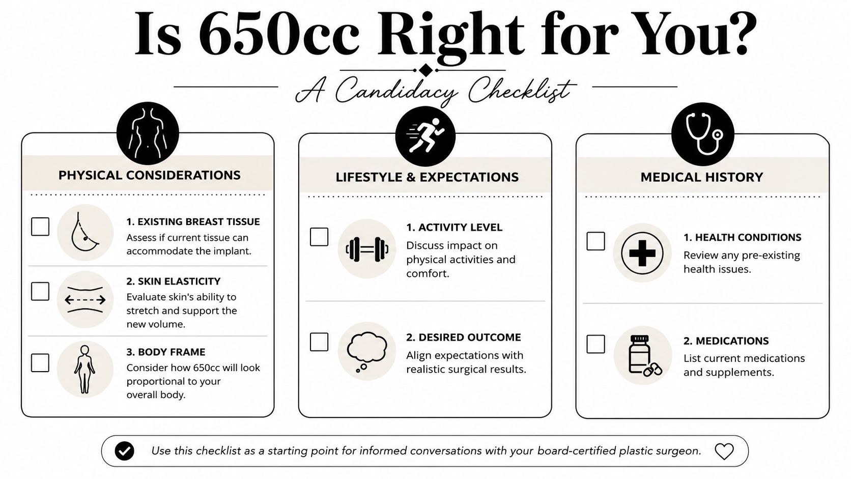 Are You a Candidate for 650cc Breast Implants