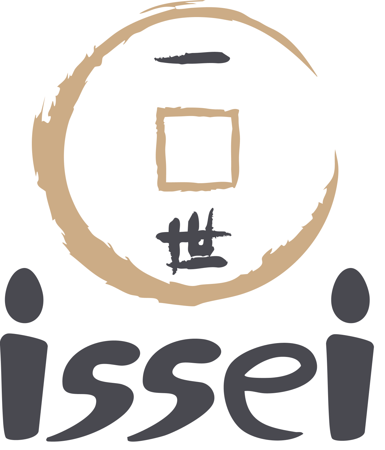 The Issei Noodle logo, featuring the word 'Issei' in Kanji within a Japanese coin, and the word 'Issei' in English.