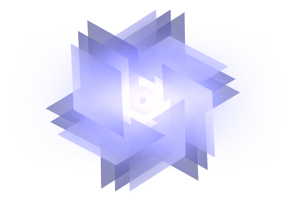 Light purple abstract shape