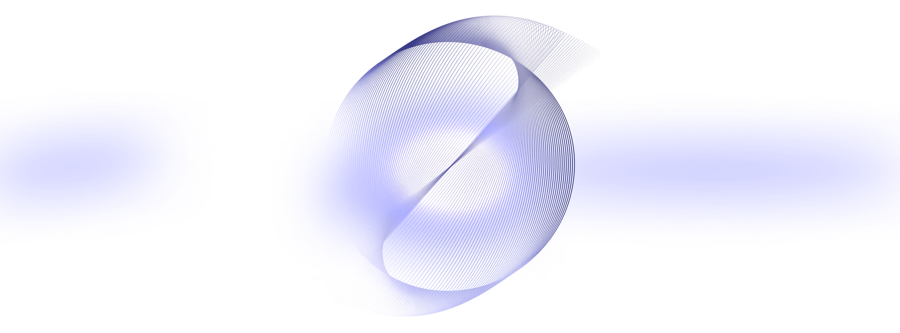 Futuristic Decorative Ball with Light Emitting from the Middle