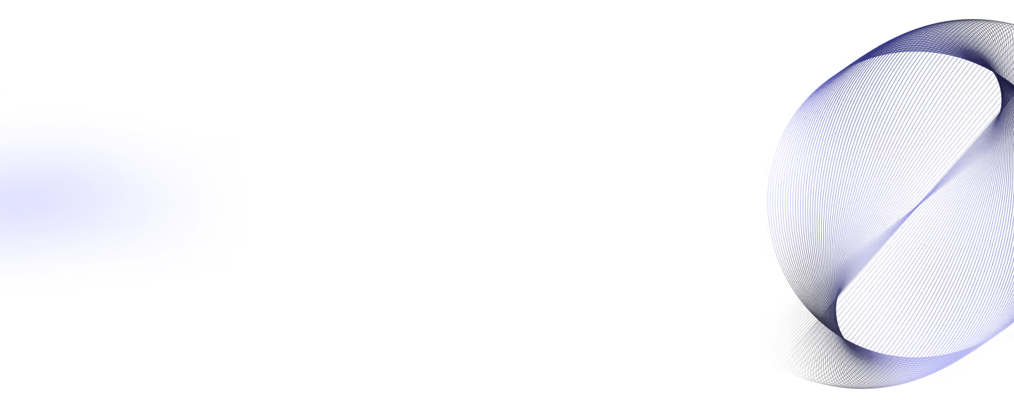 purple abstract ball with purple blurred glows