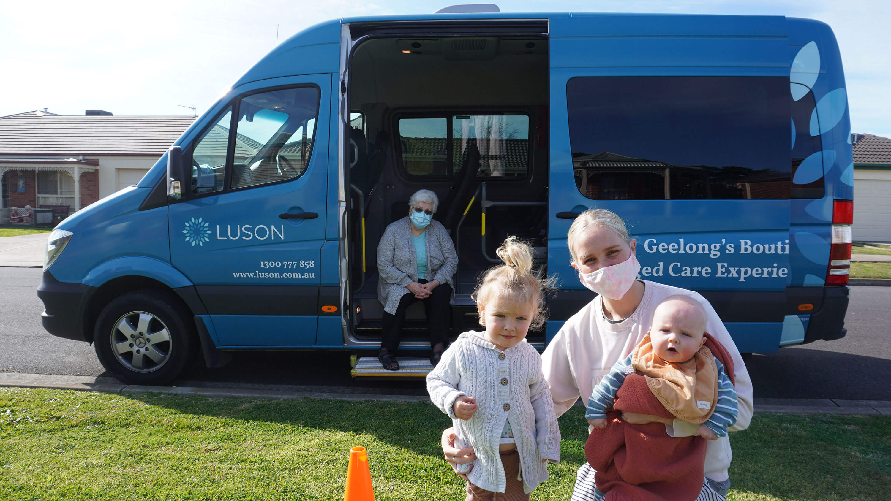 Luson bus on a secret mission 
