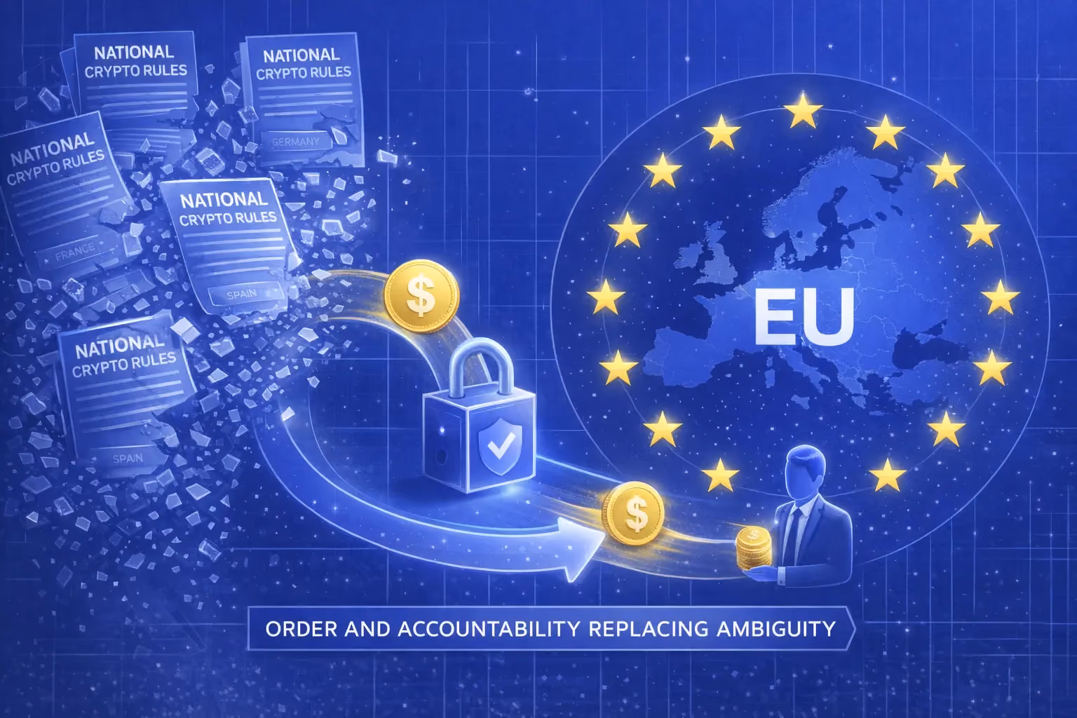 The EU regulatory framework bringing stablecoin payroll under a single enforceable compliance structure in 2026