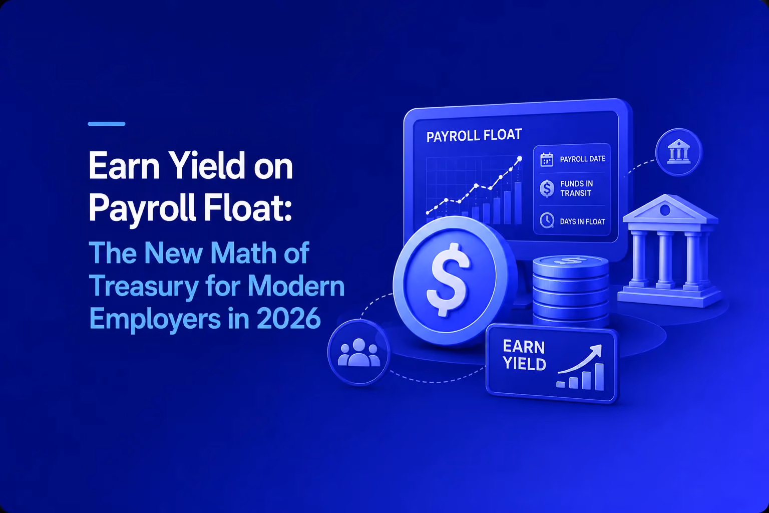 Earn yield on payroll float: the new math of treasury for modern employers in 2026.