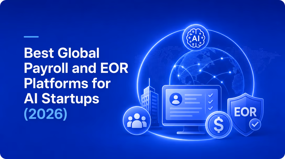 Best global payroll and EOR platforms for AI startups in 2026, Toku guide cover