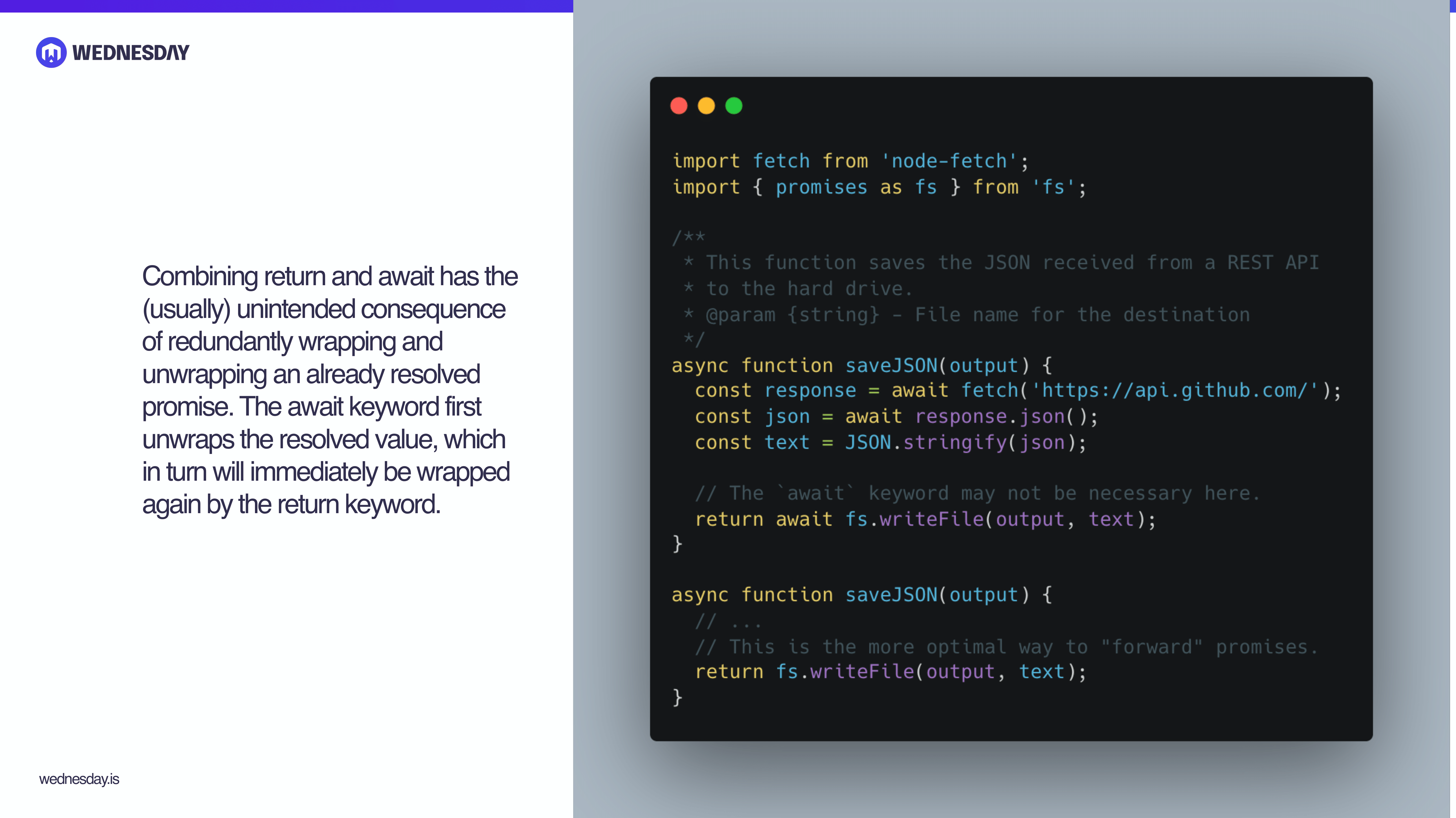 Best Practices for Asynchronous JavaScript