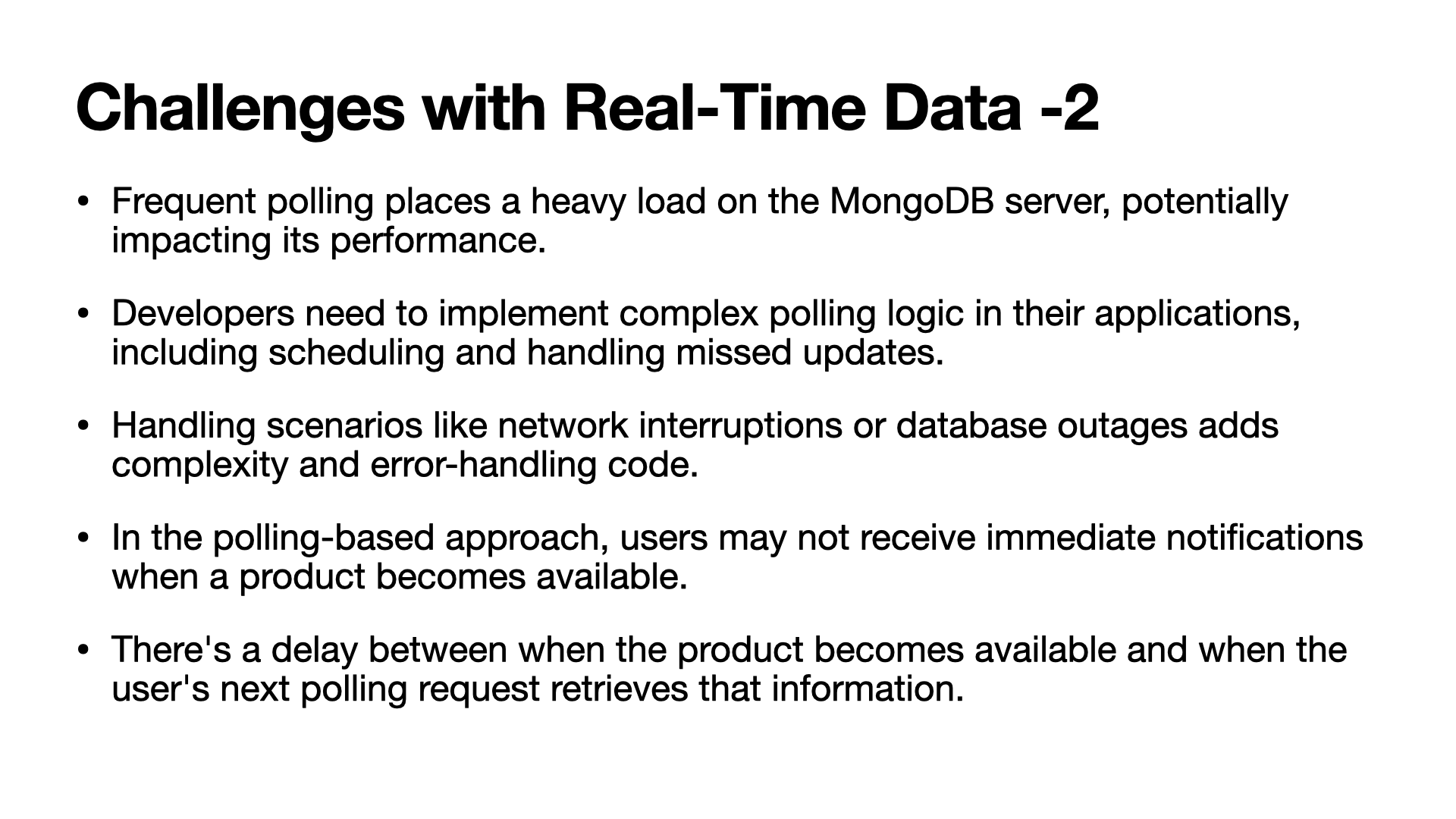 Change Streams and Real-Time Data with MongoDB