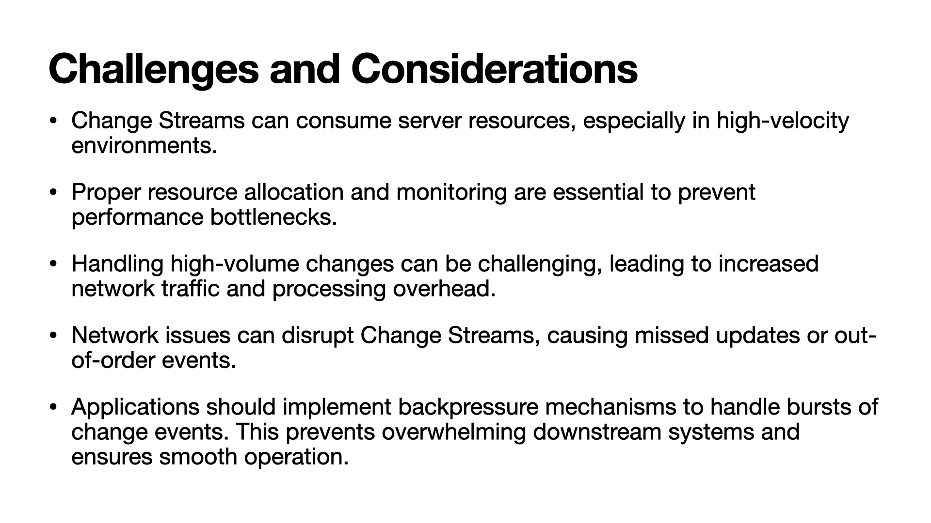 Change Streams and Real-Time Data with MongoDB