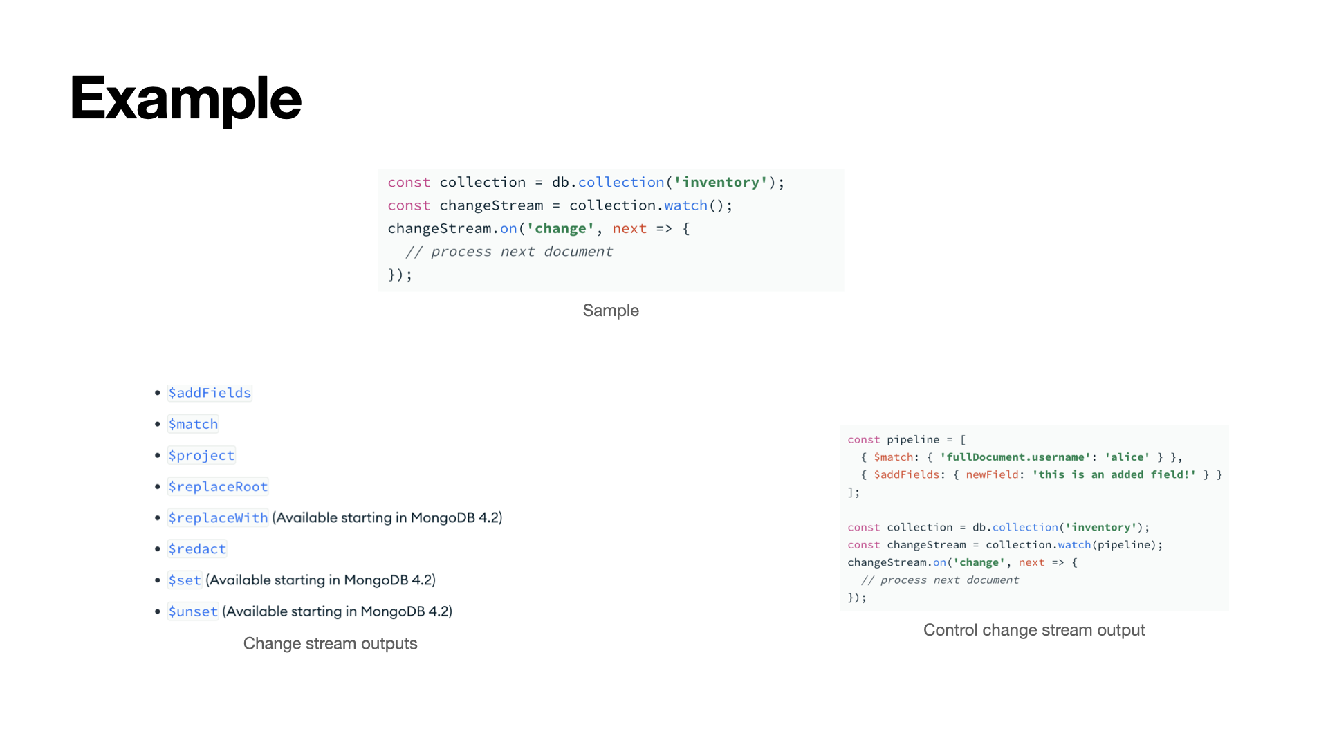 Change Streams and Real-Time Data with MongoDB