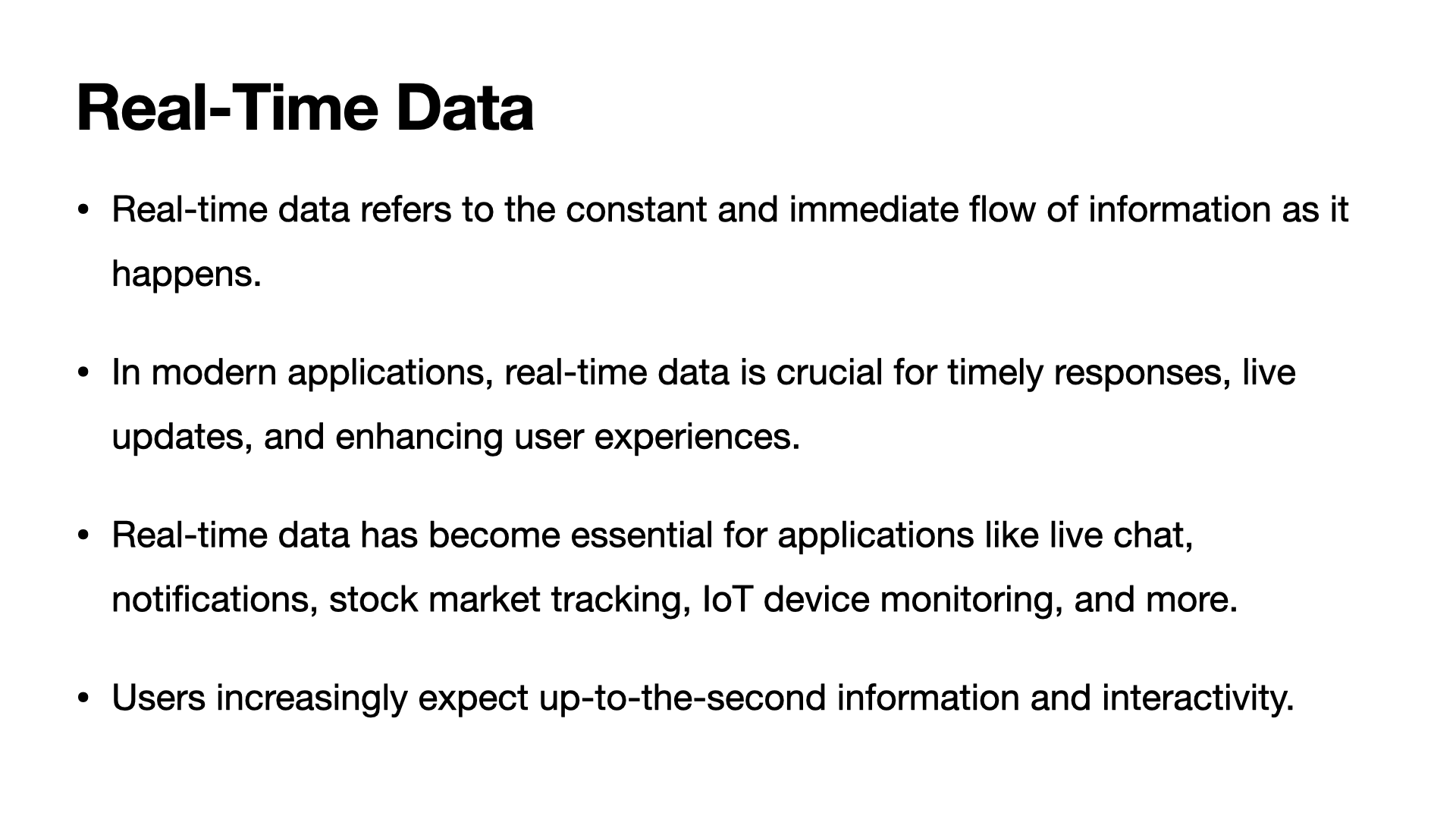 Change Streams and Real-Time Data with MongoDB