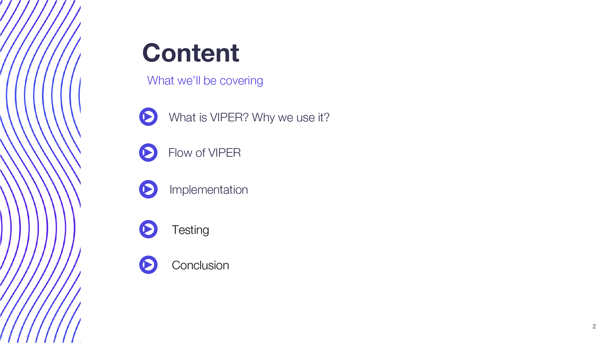 Clean Architecture in iOS using VIPER
