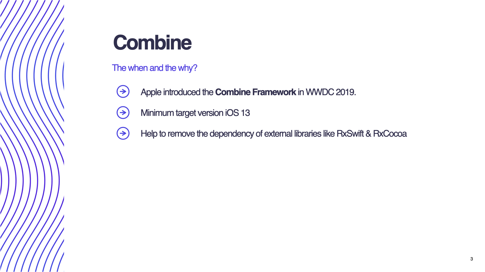 Combine Framework