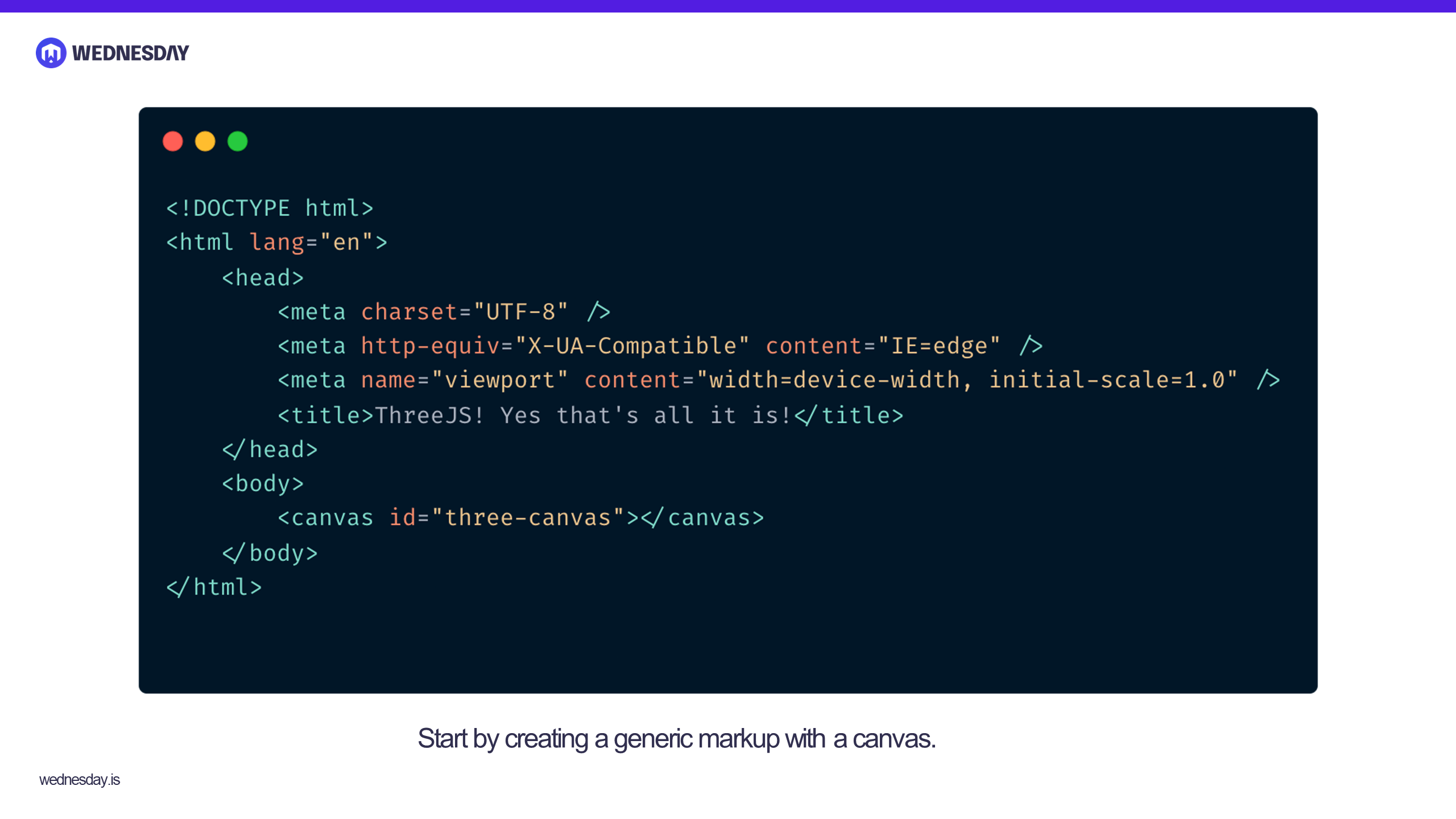 Create Basic 3D Scenes Using Three.js