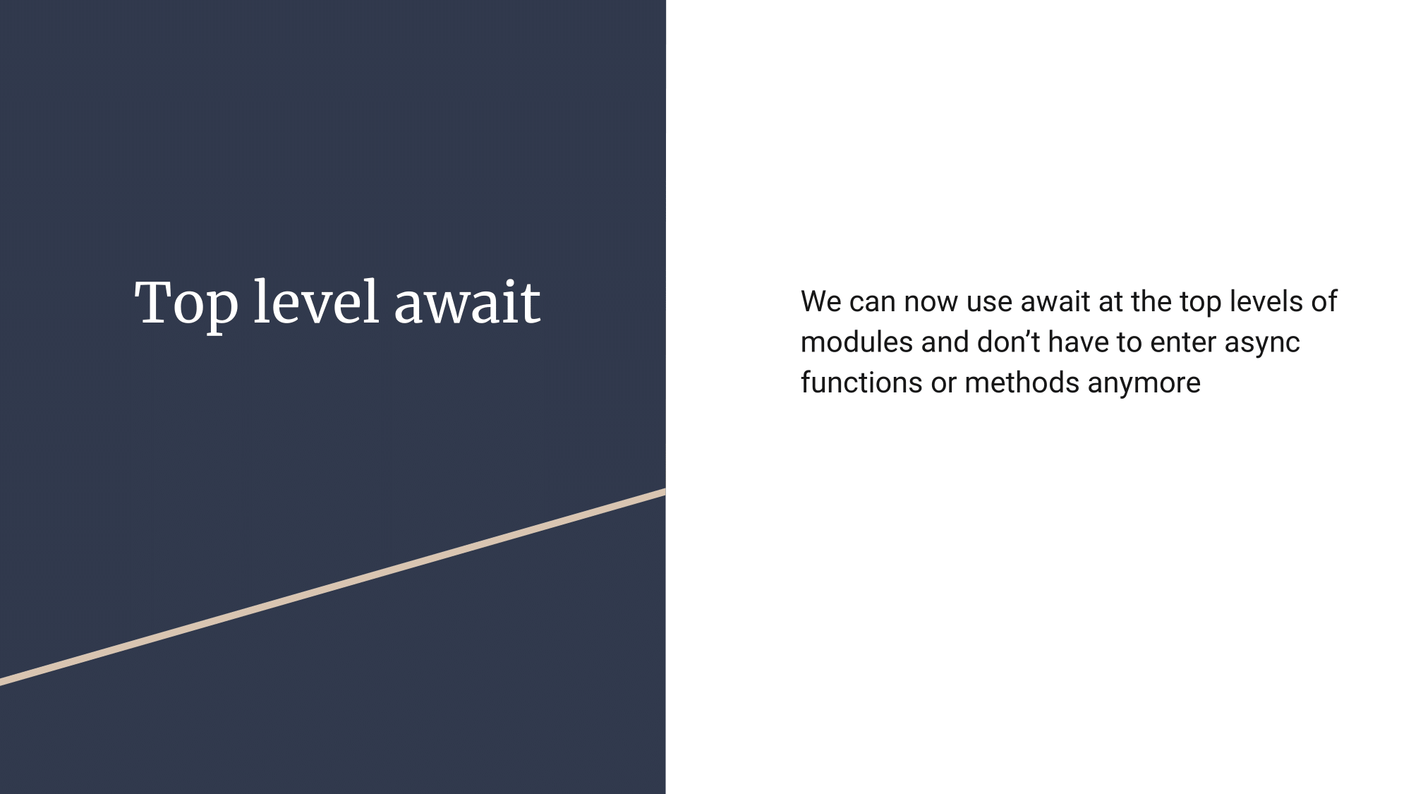 Features of ECMAScript 2022