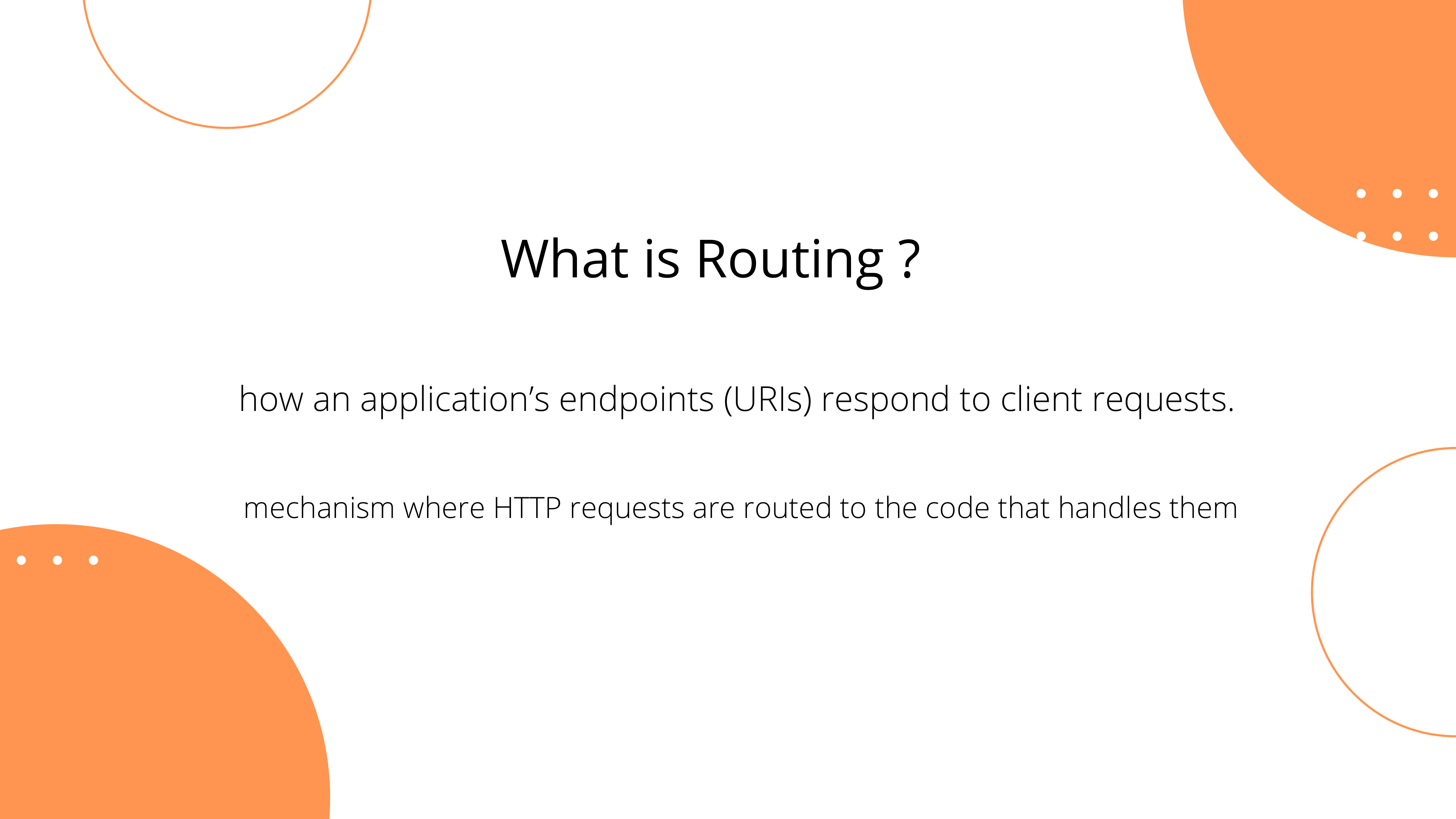 Express Routing