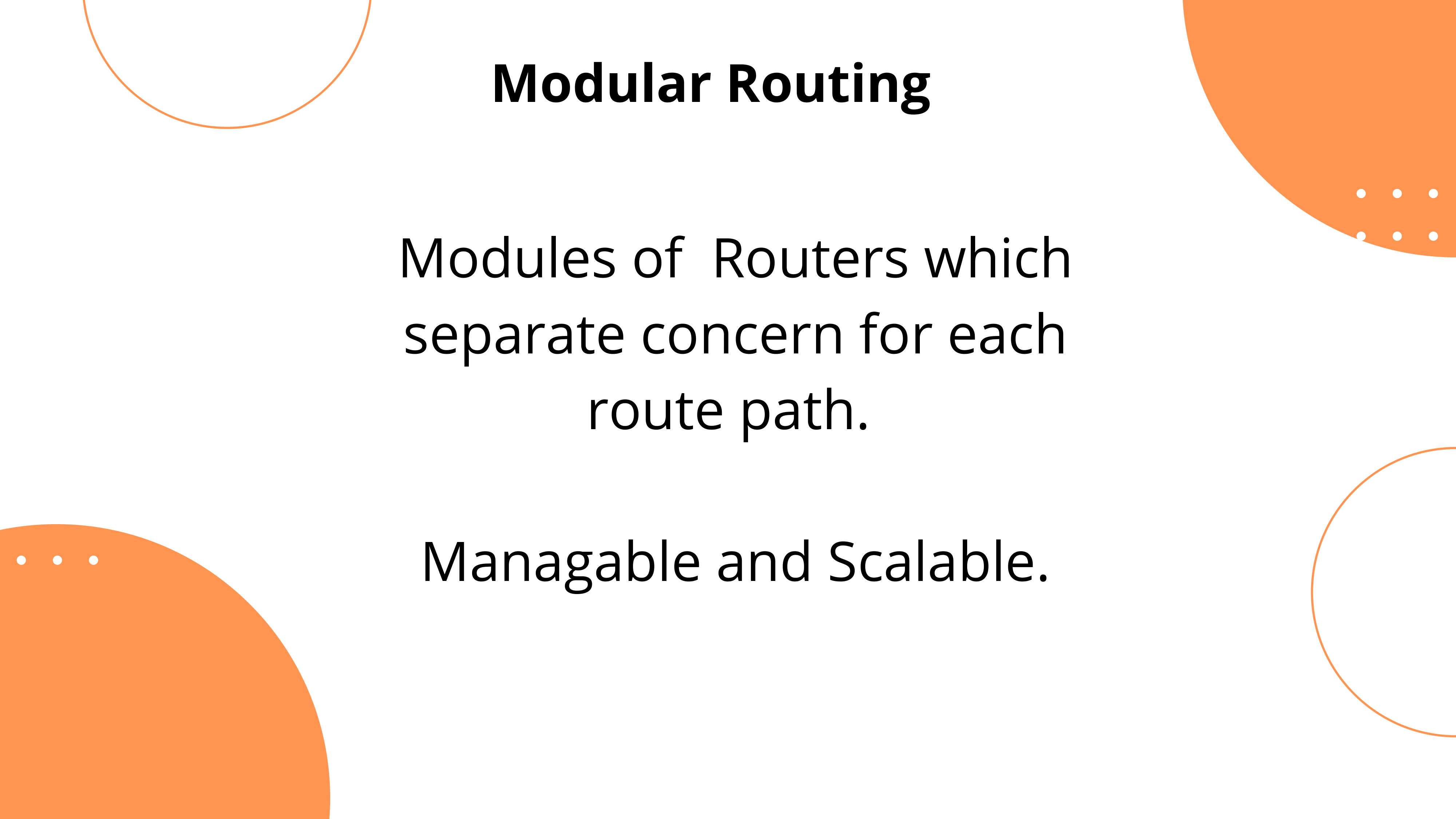 Express Routing
