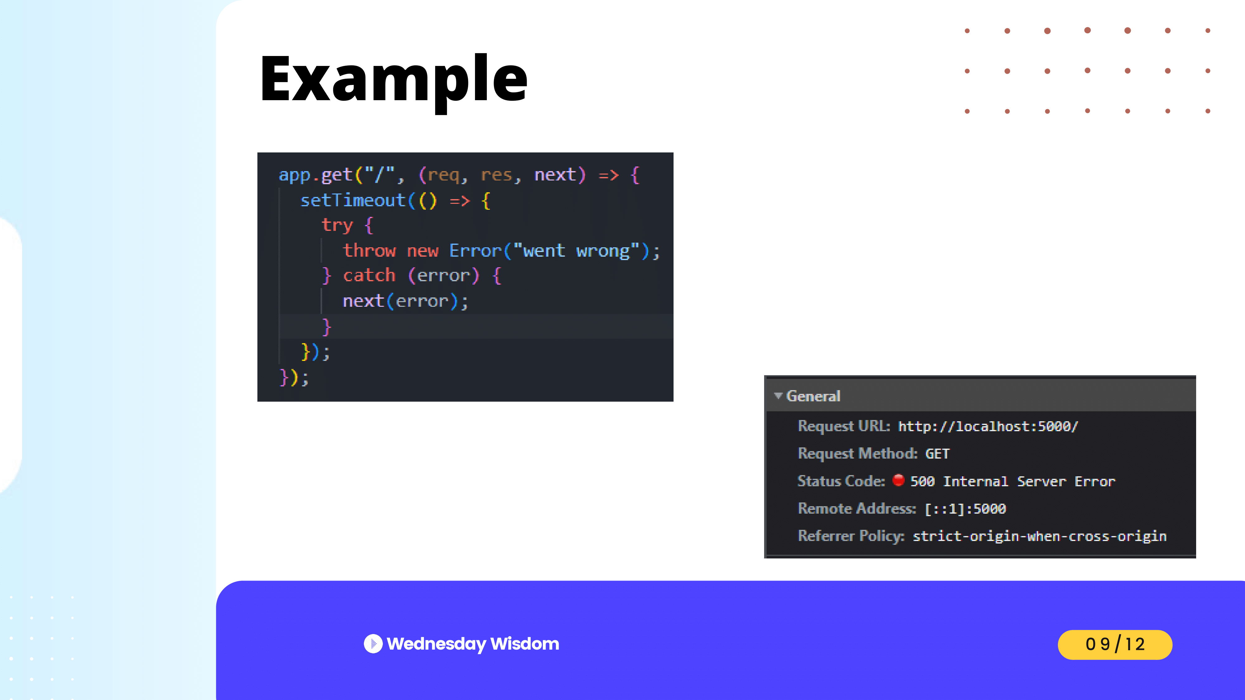 Error Handling in Express