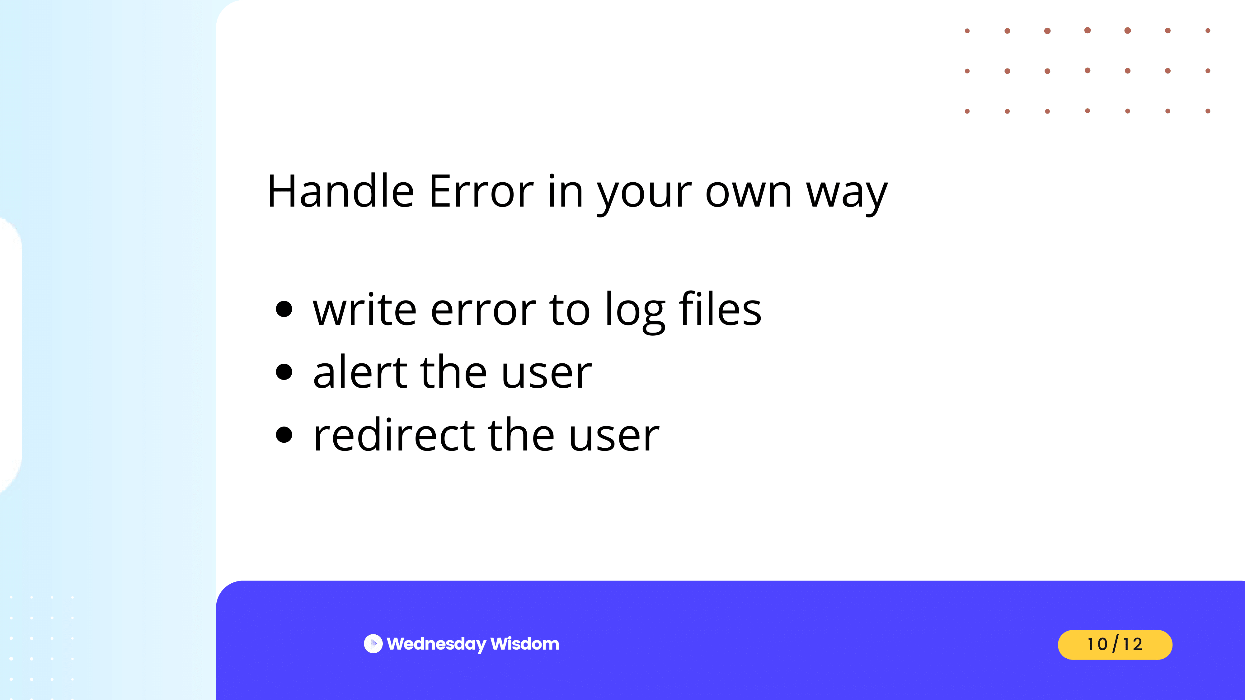 Error Handling in Express
