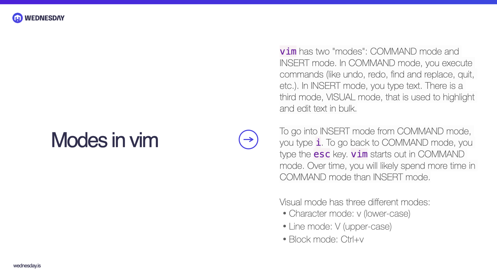 Getting started with Vim