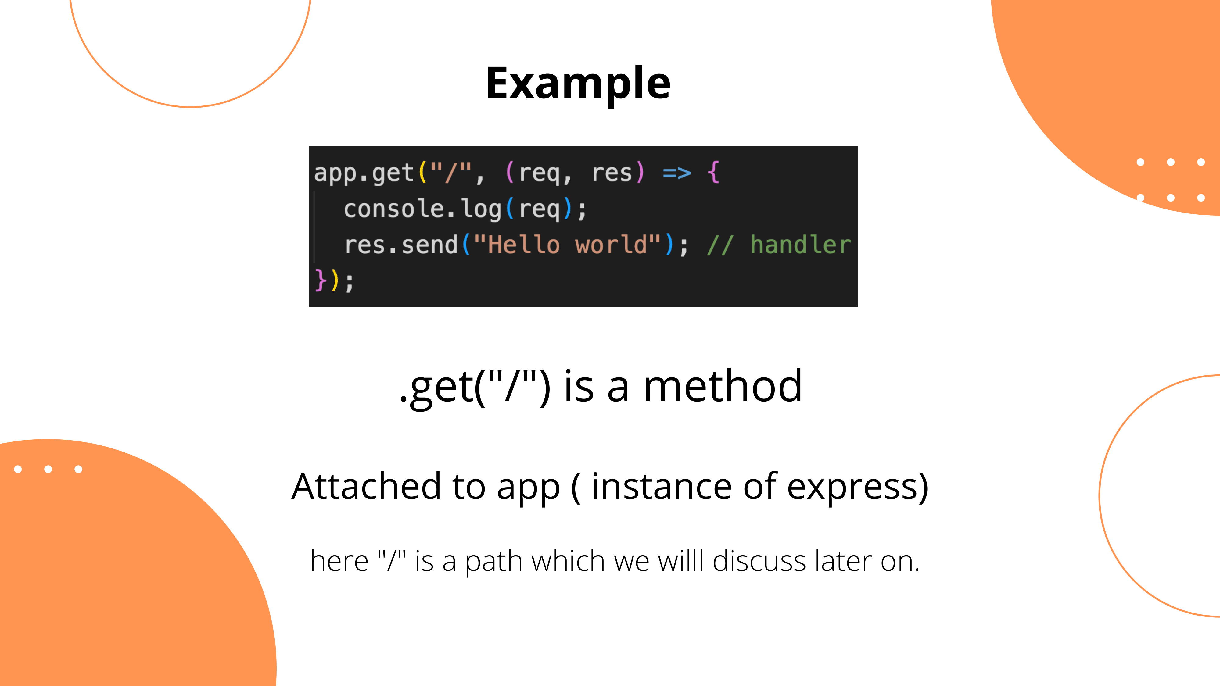 Express Routing