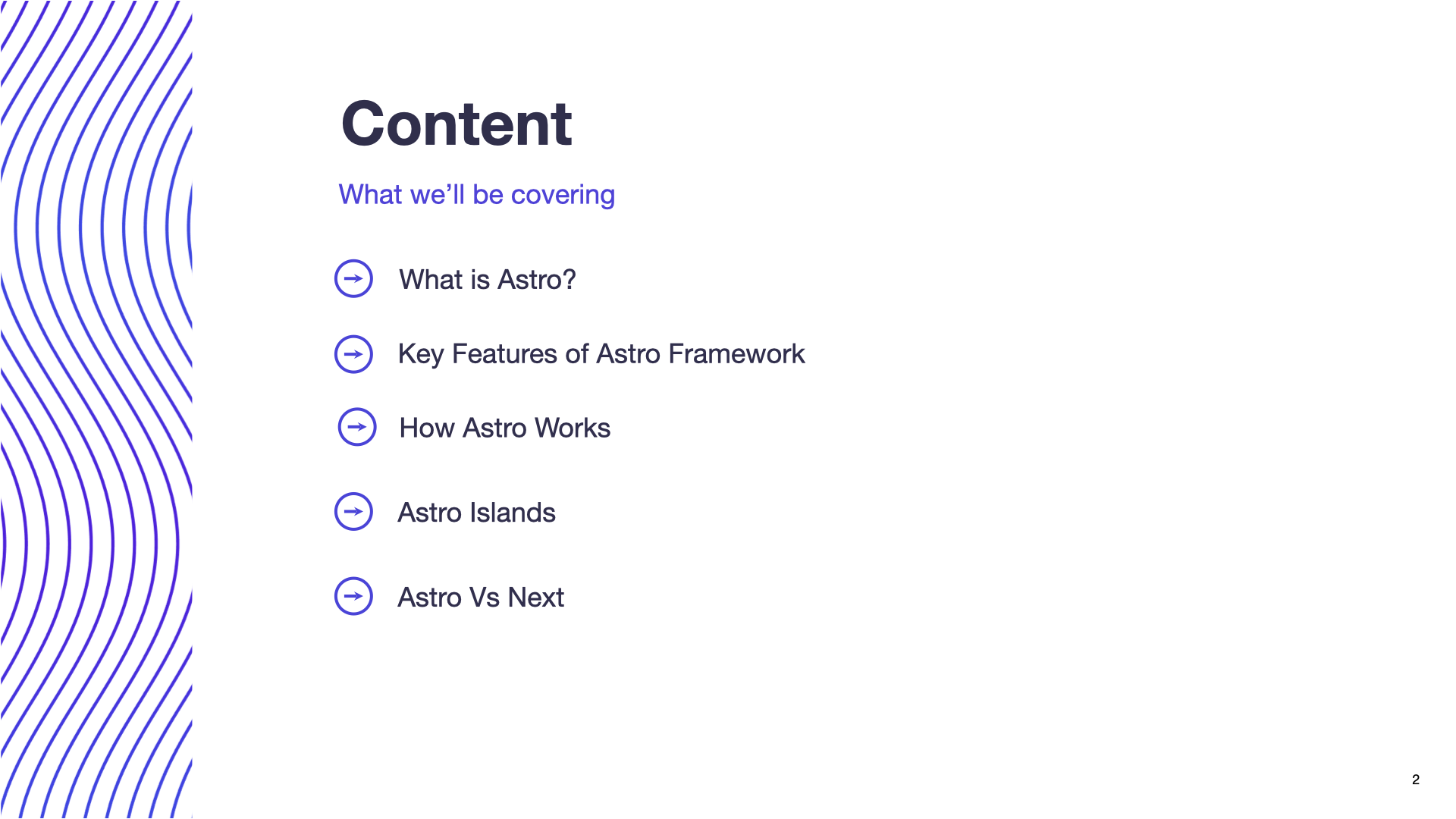 Introduction to Astro