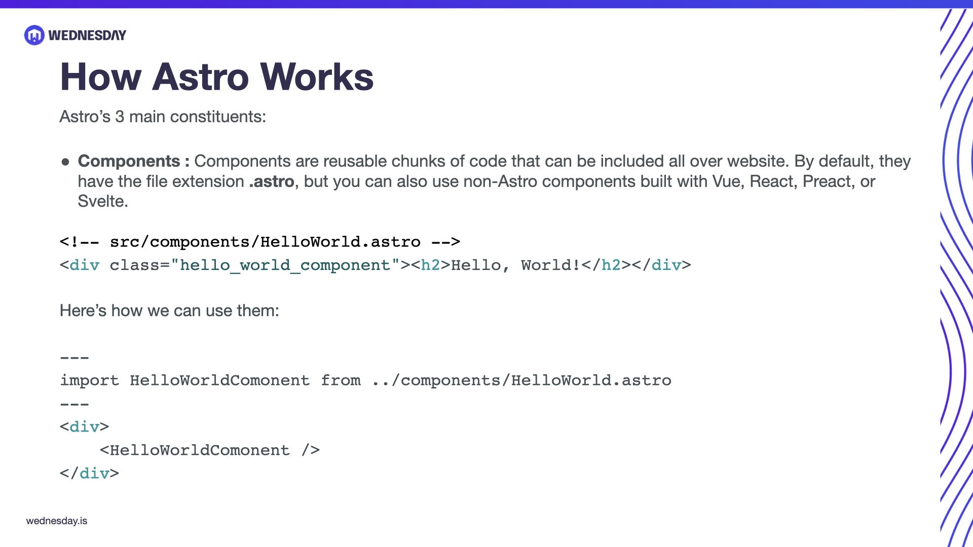 Introduction to Astro