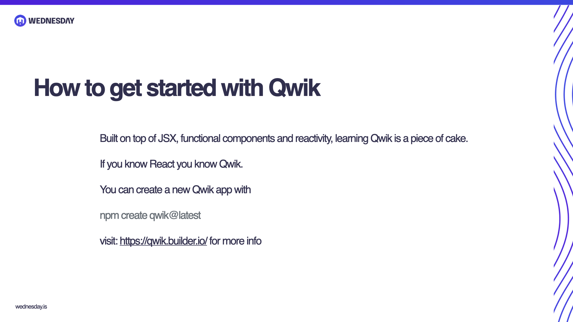 Introduction to Qwik