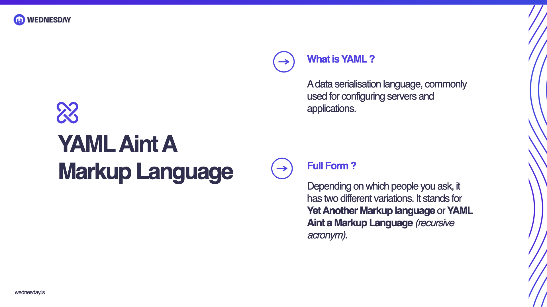 Just YAML Things