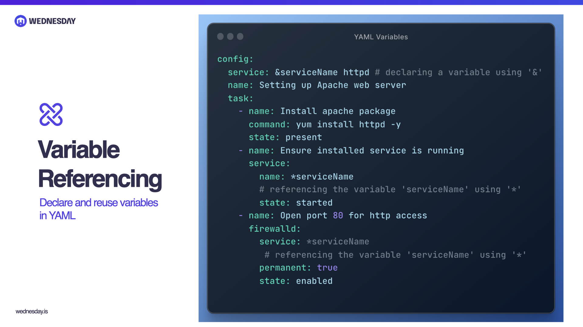 Just YAML Things