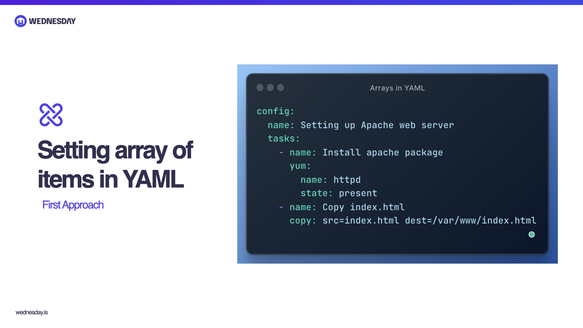 Just YAML Things