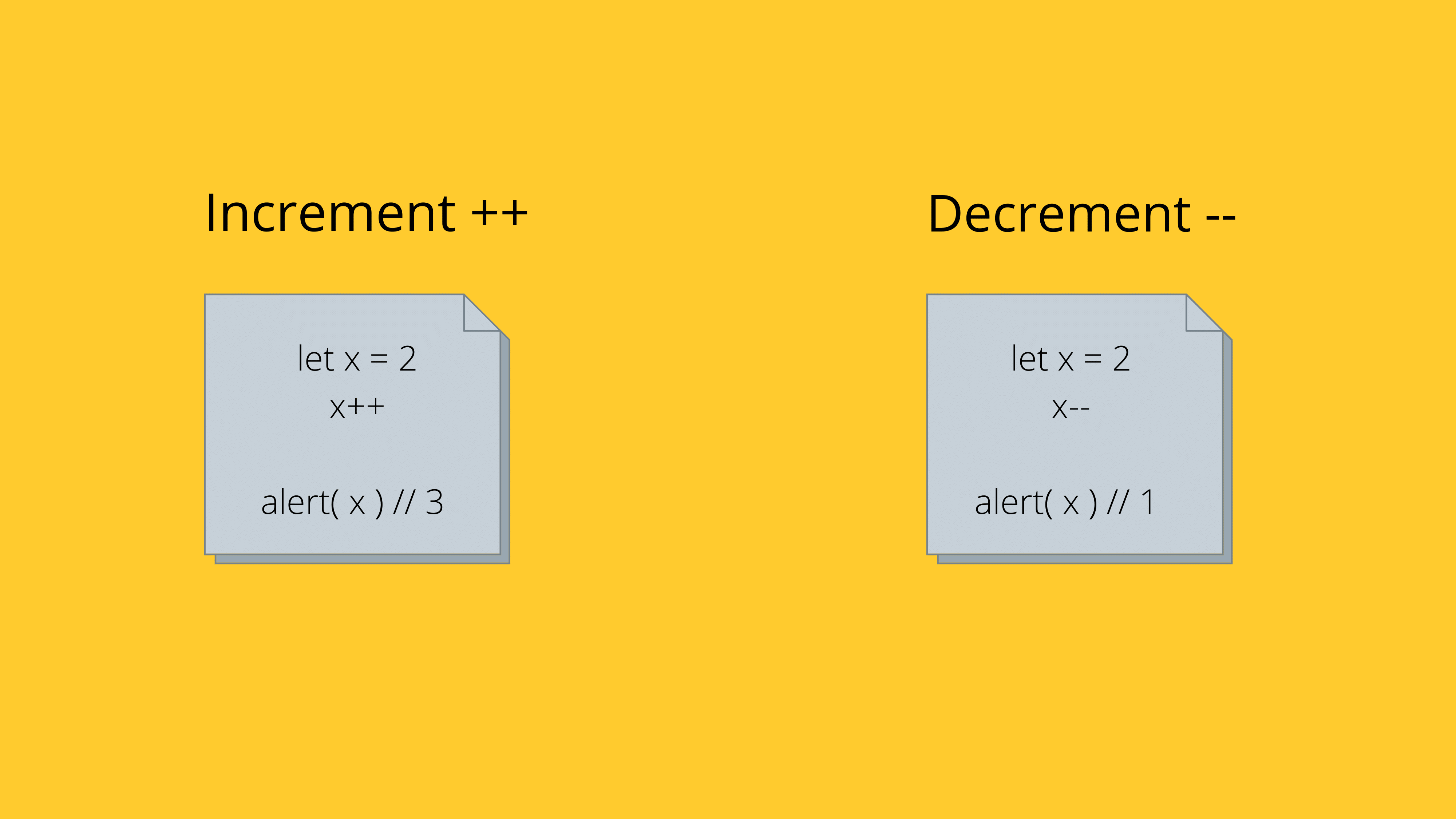 Javascript Operators