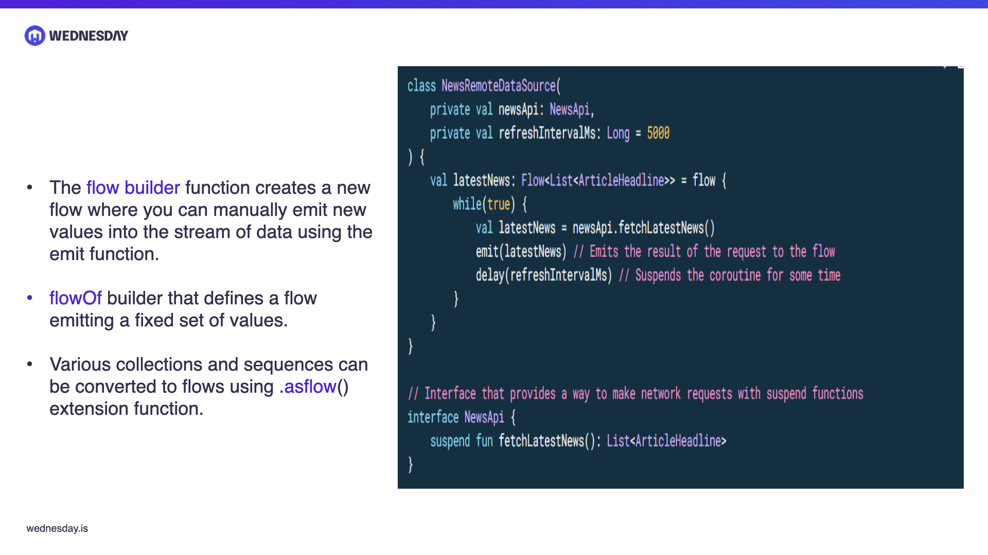 Kotlin Flows