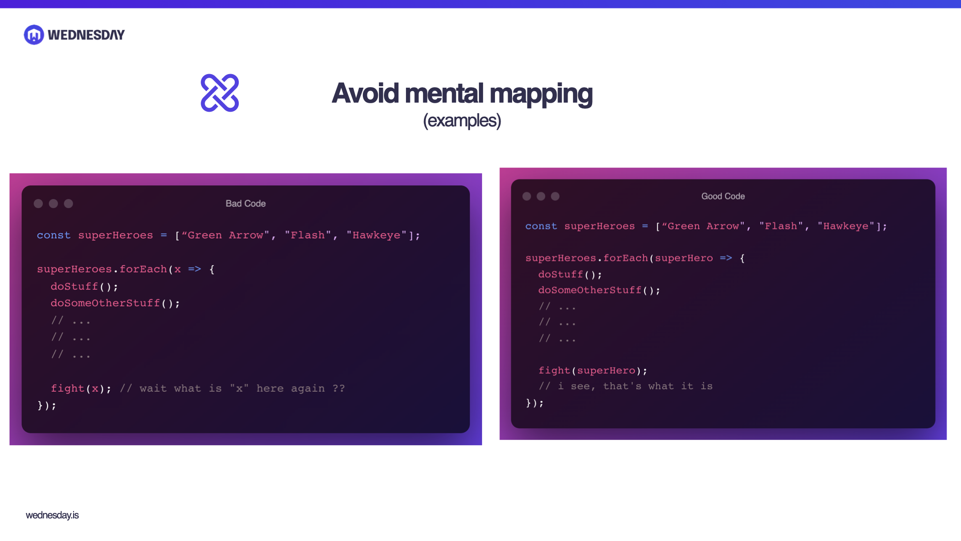 Making your code better