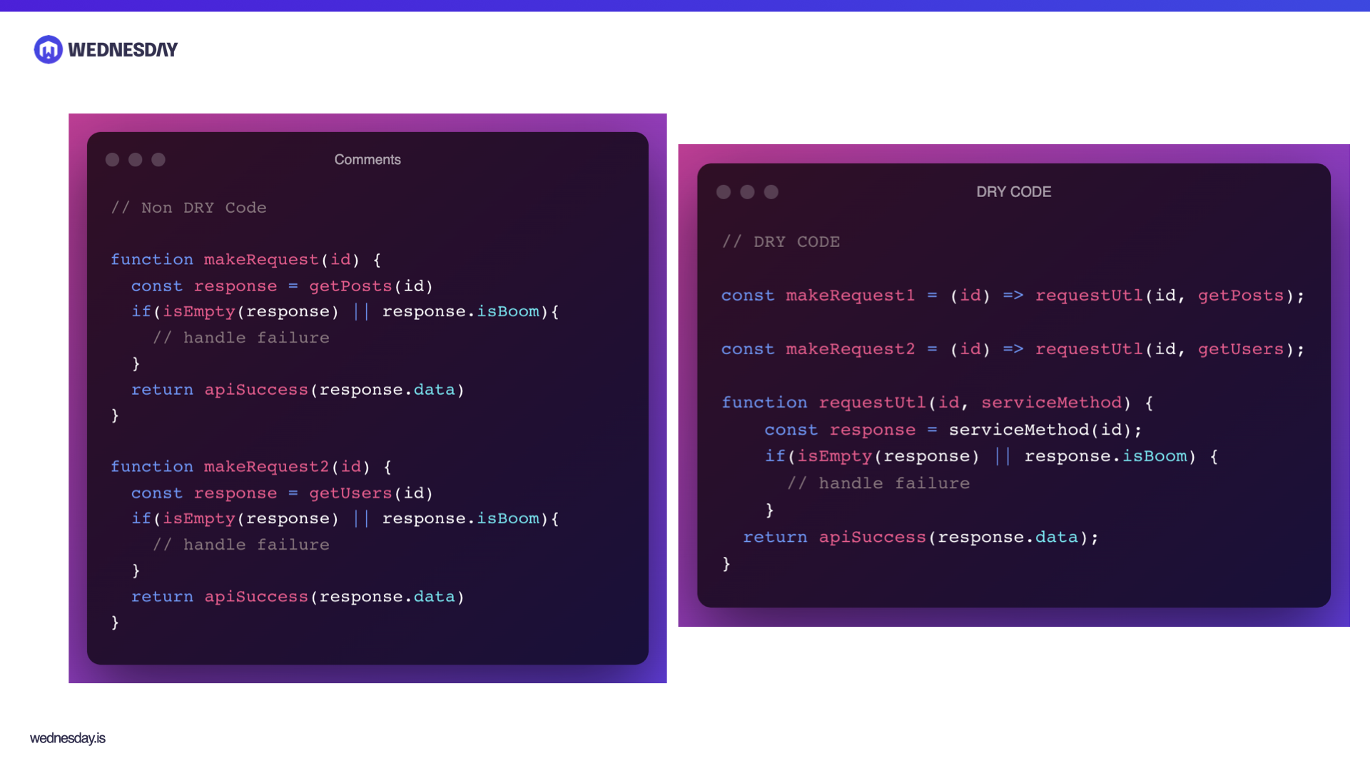Making your code better