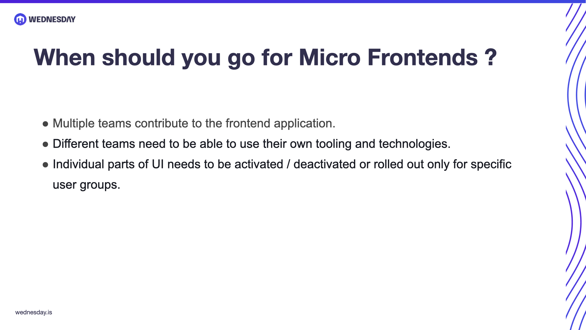 Micro Frontends with Module Federation