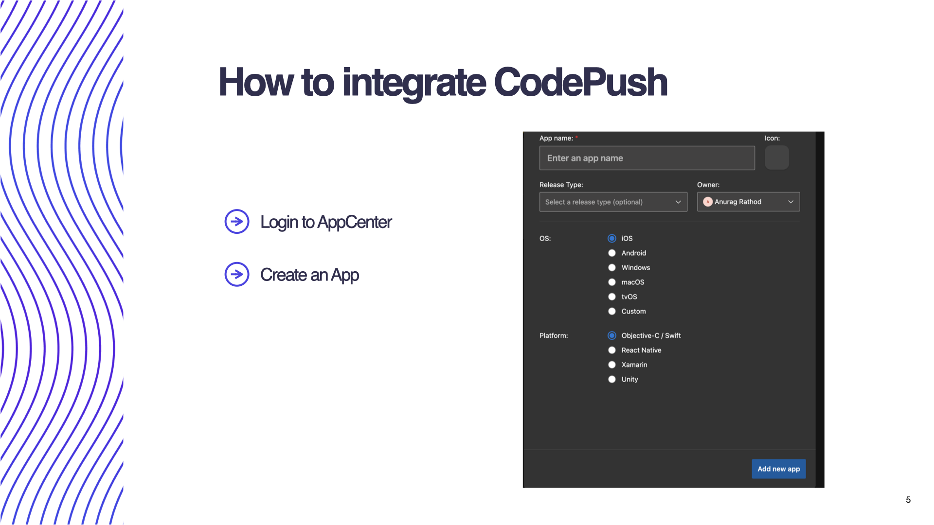 OTA with CodePush on React Native