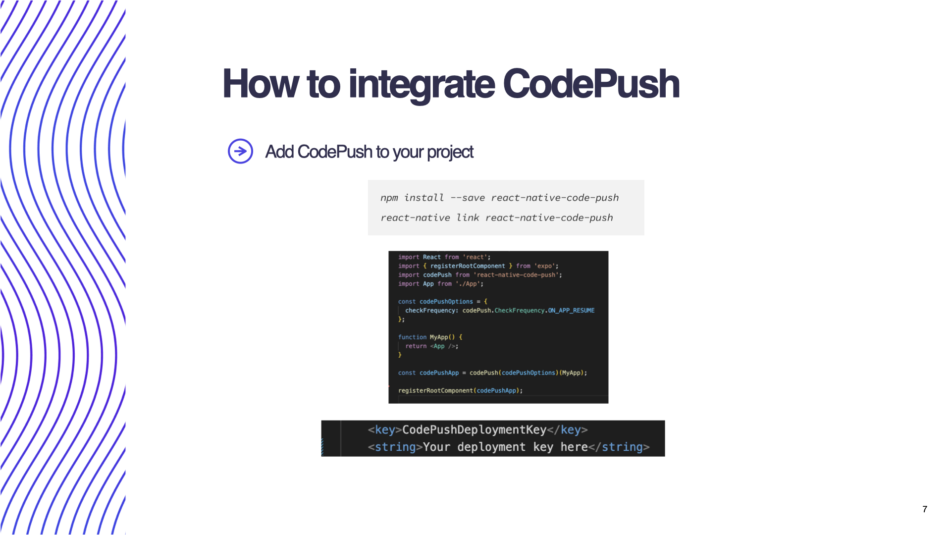 OTA with CodePush on React Native