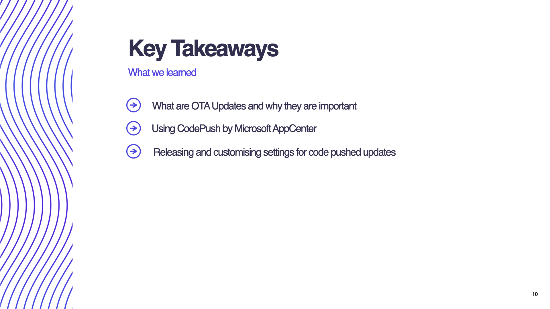 OTA with CodePush on React Native