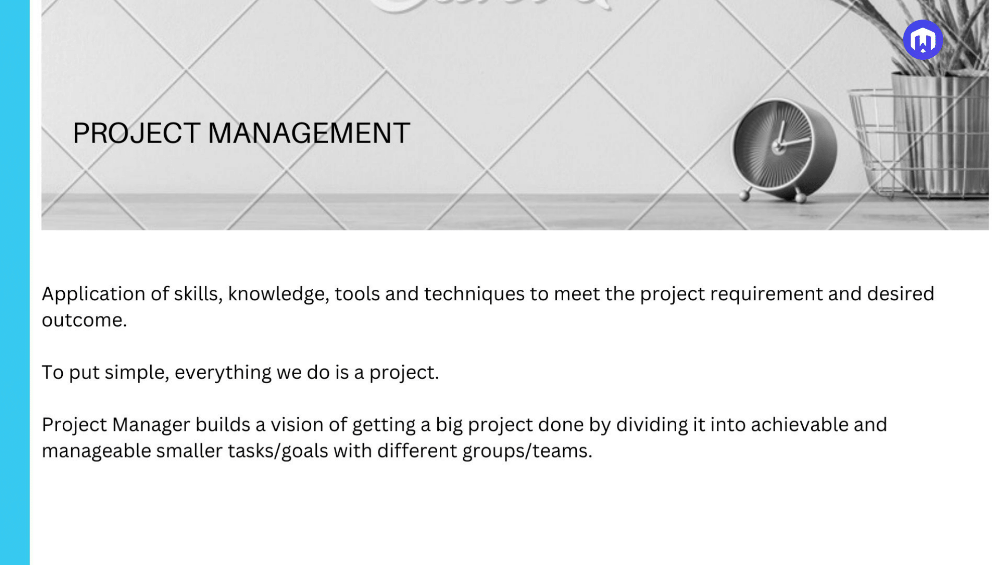 Project Management