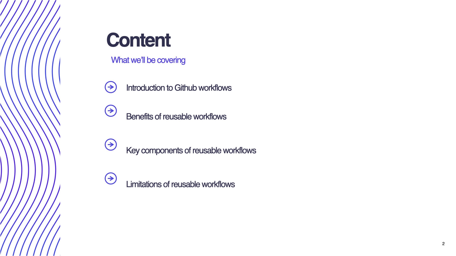 Reusable Github Workflows