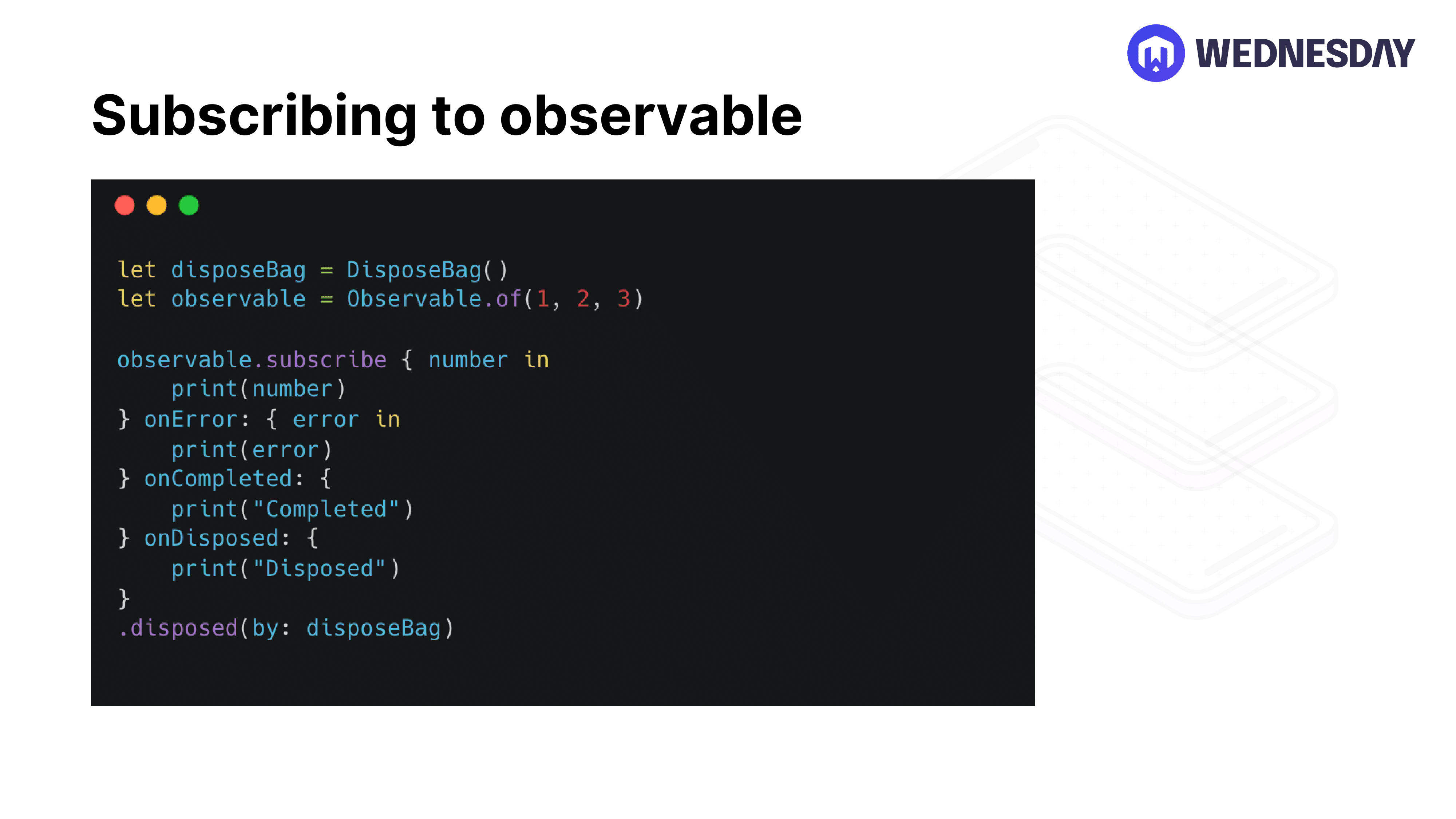 RxSwift Building Blocks