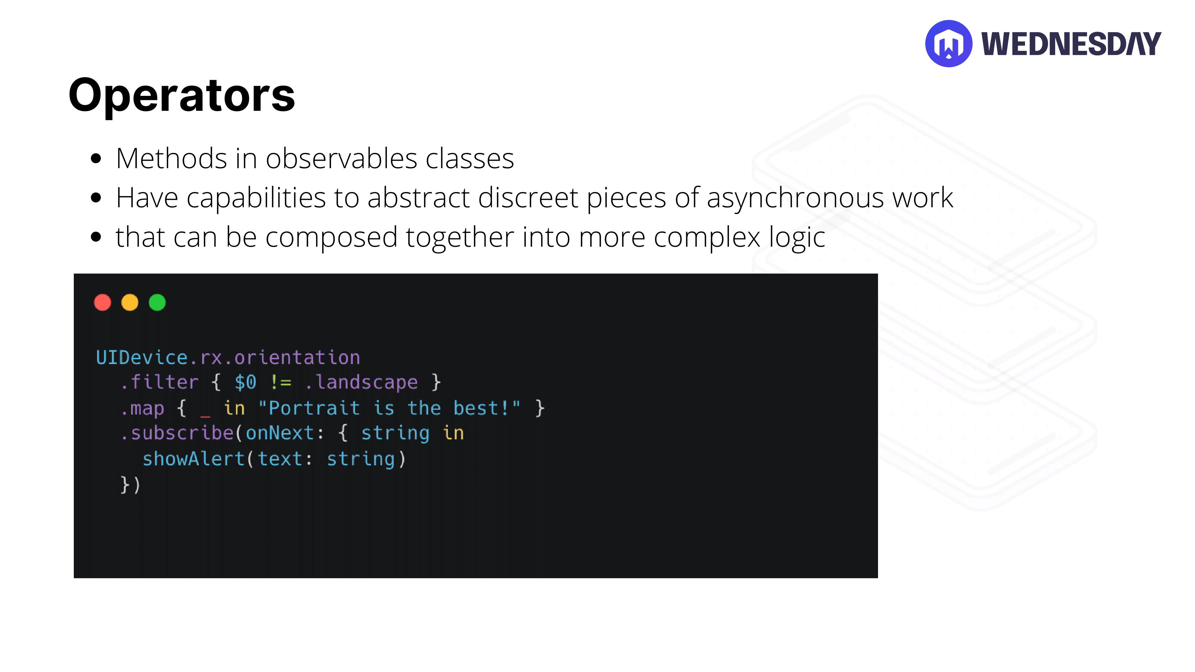 RxSwift Building Blocks
