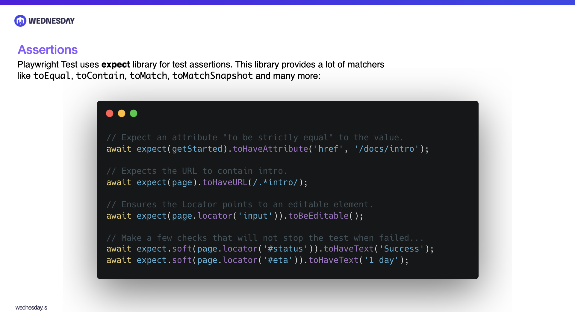 Testing Modern Web Apps with Playwright
